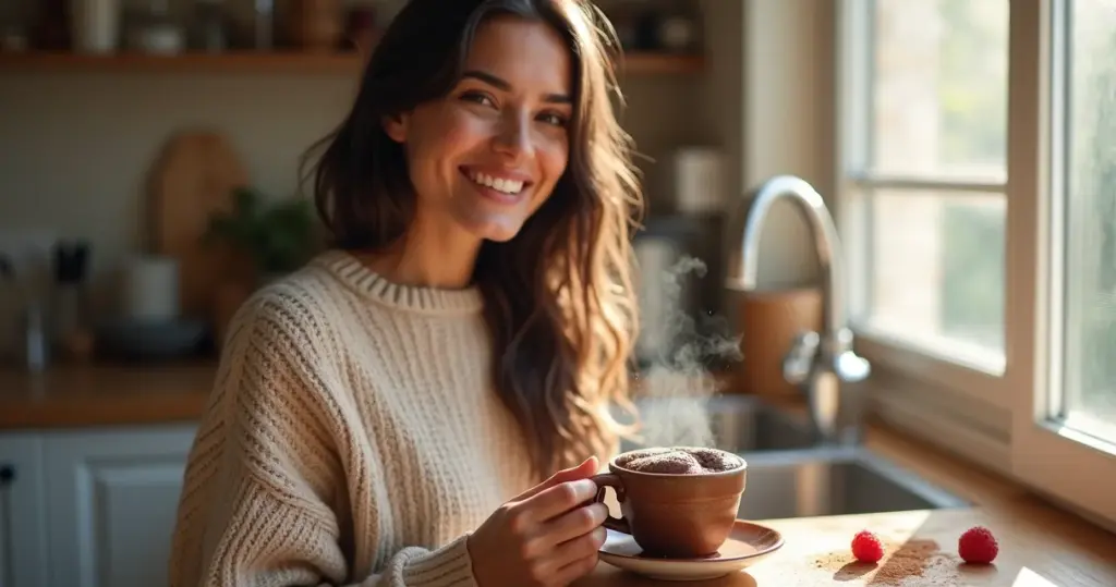 Bolo de Chocolate Xícara Perfeito em 3 Minutos: A Massa que Ninguém Te Conta