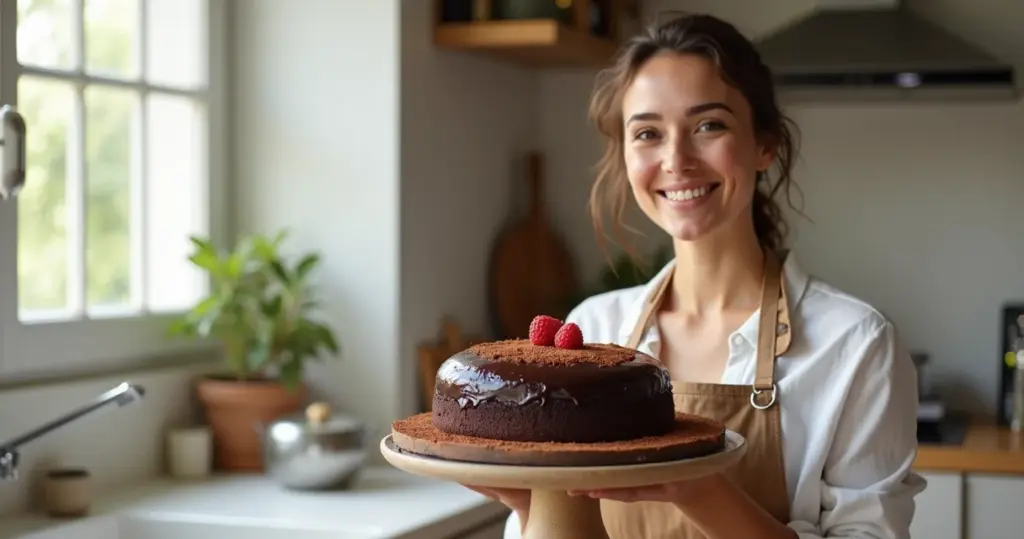 Bolo de Chocolate Zero Açúcar que Derrete na Boca (Sem Culpa!)