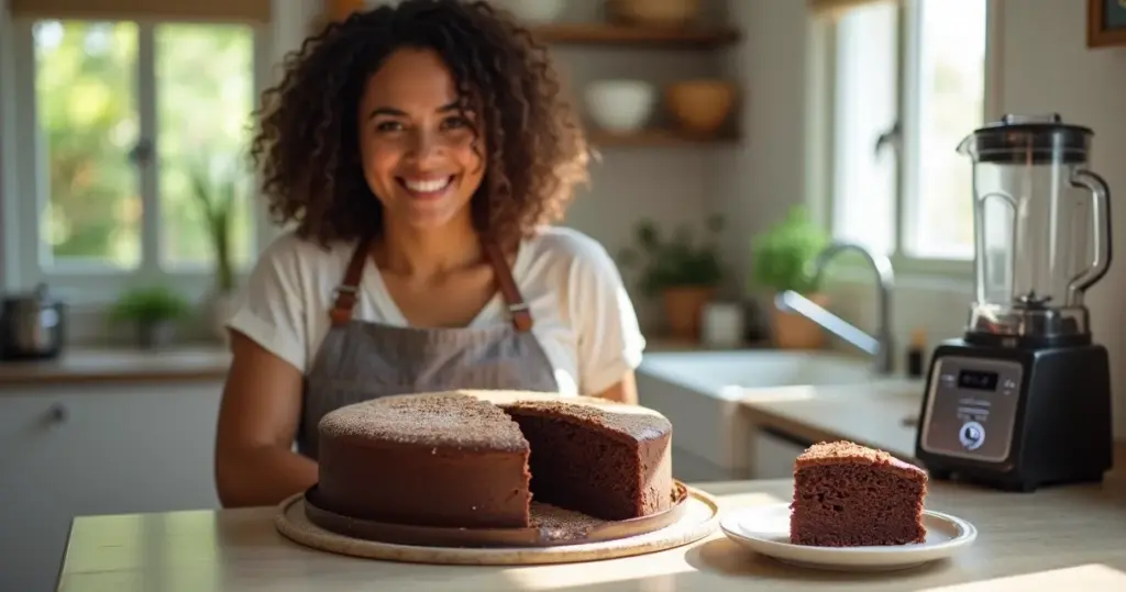 Bolo de Chocolate Zero Lactose de Liquidificador: Fofinho em 15 Min! Bolo de Chocolate Zero Lactose de Liquidificador: Fofinho em 15 Min!