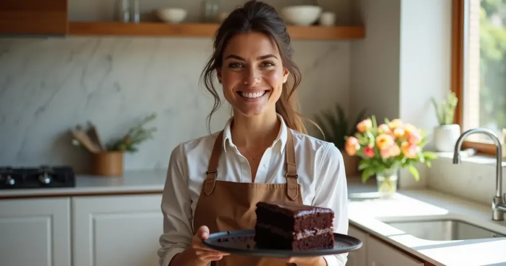 Bolo de Chocolate 96%: Textura Fudgy Perfeita em 40 Minutos